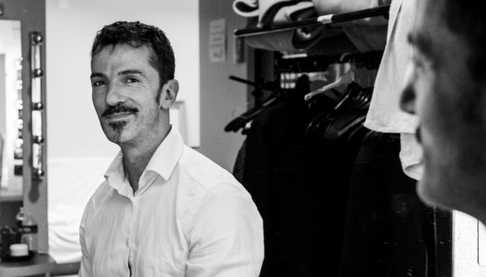 Hervé Koubi Hervé Koubi in een zwartwit foto