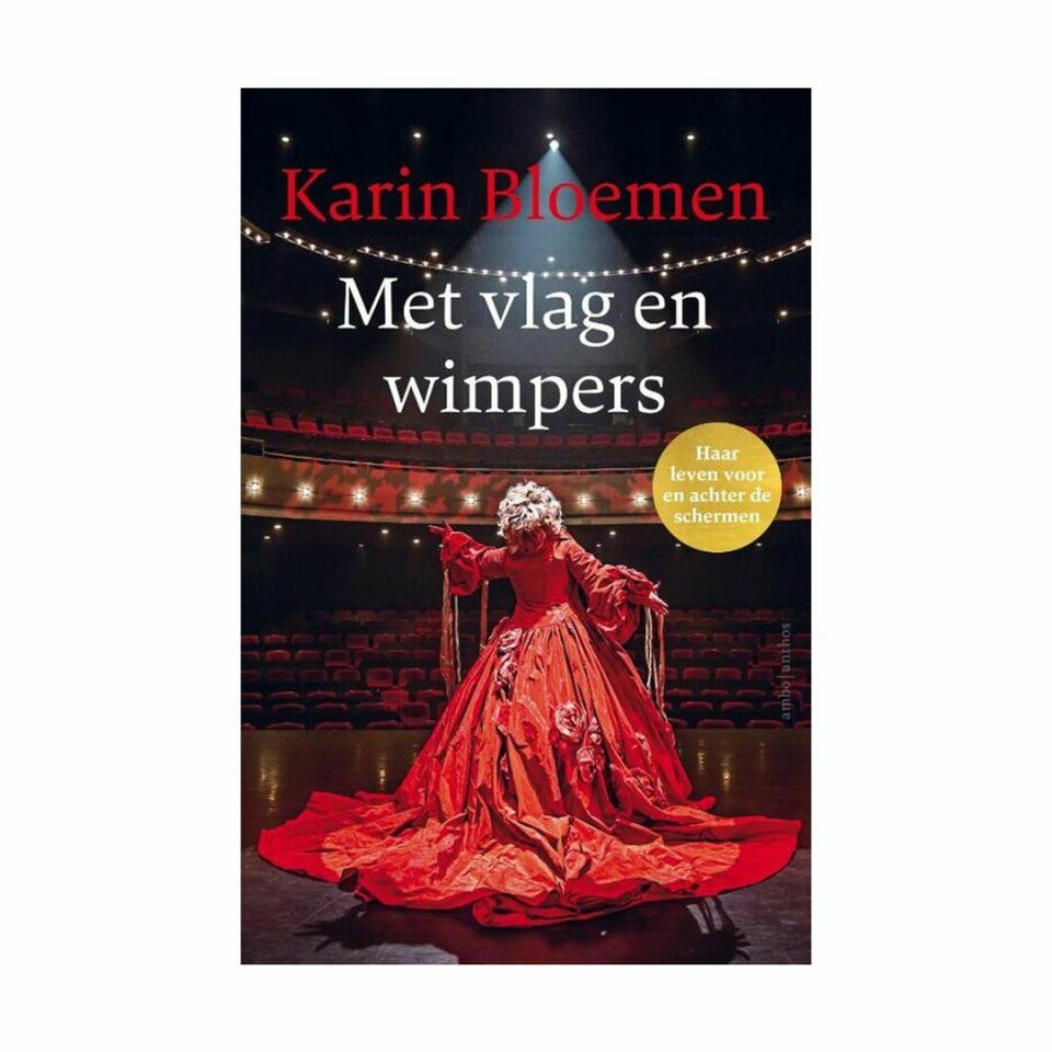Boekcover van Met vlag en wimpers – Karin Bloemen