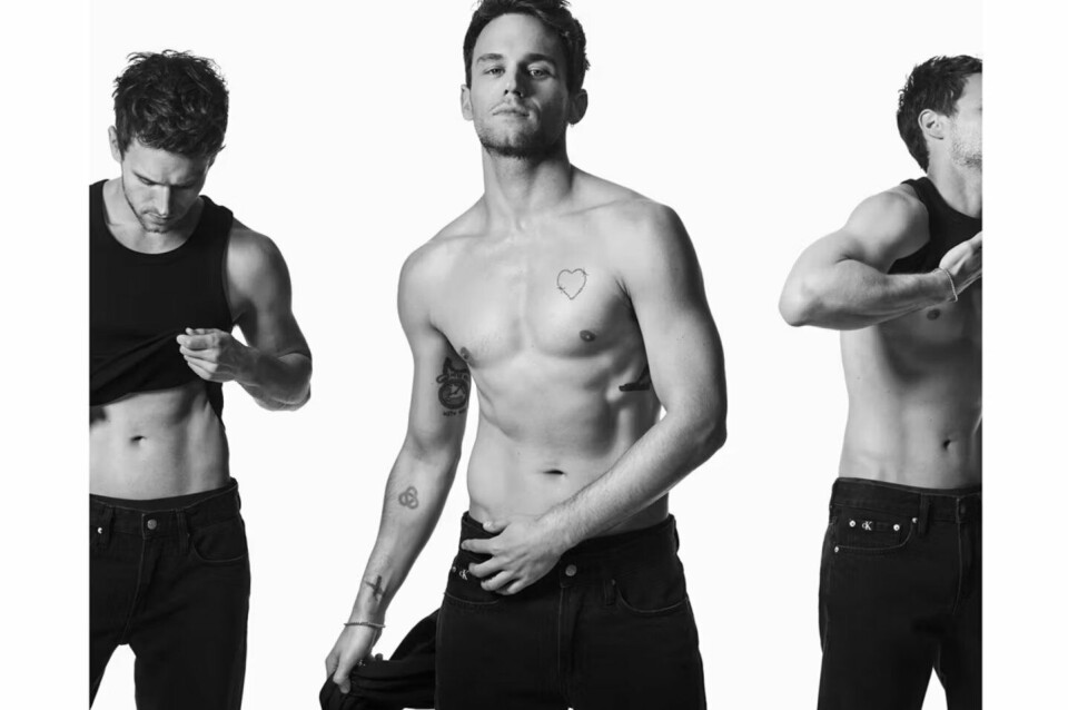 Brandon Flynn voor Calvin Klein