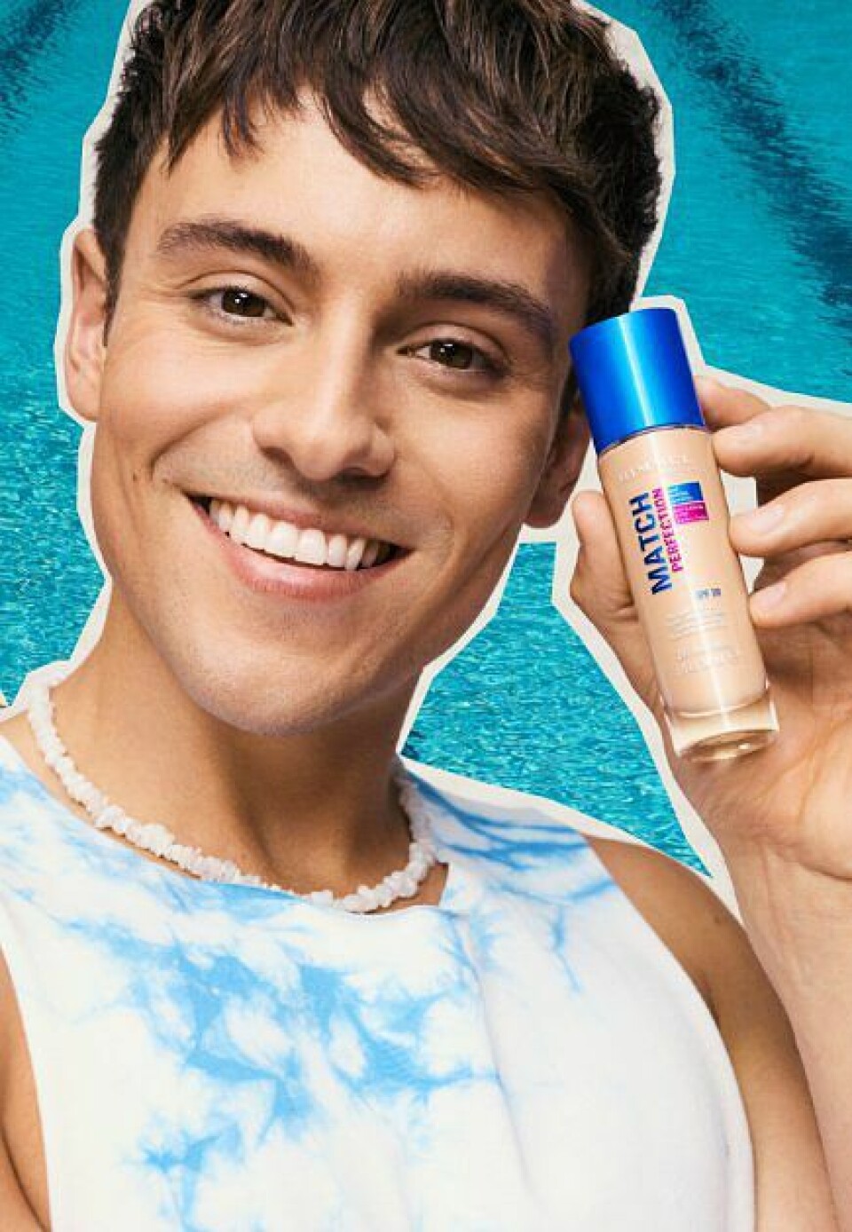 Tom Daley wil mannen aan de make-up helpen