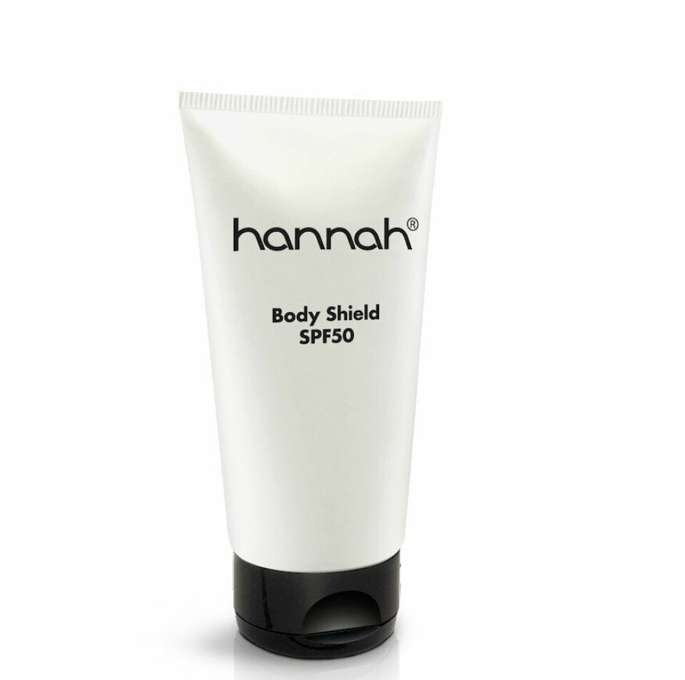 hannah Body Shield, zonbescherming SPF 50 (150 ml)