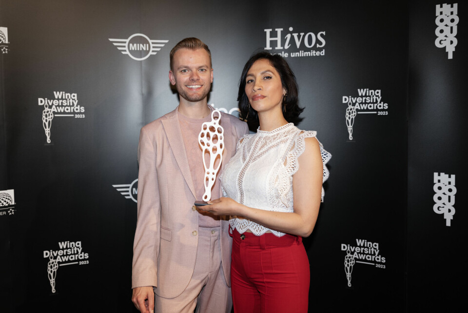 Door Winq-hoofdredacteur Martijn Kamphorst werd de Winq Community Award uitgereikt aan Alejandra Ortiz.