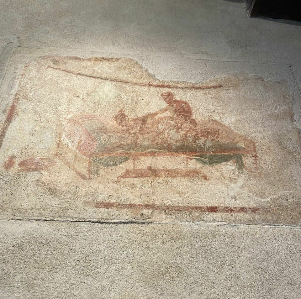 Pompei homo-erotische afbeelding