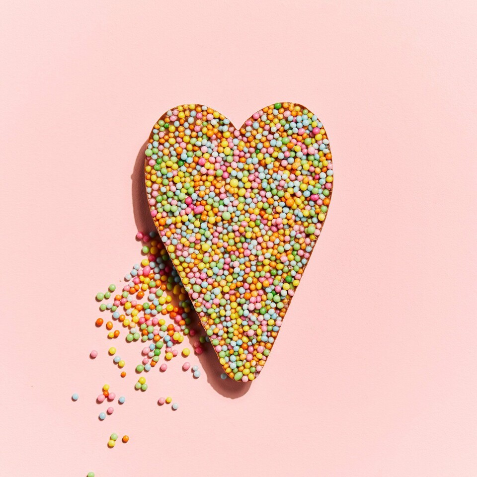 Chocolade hart: € 3. HEMA chocolade hart