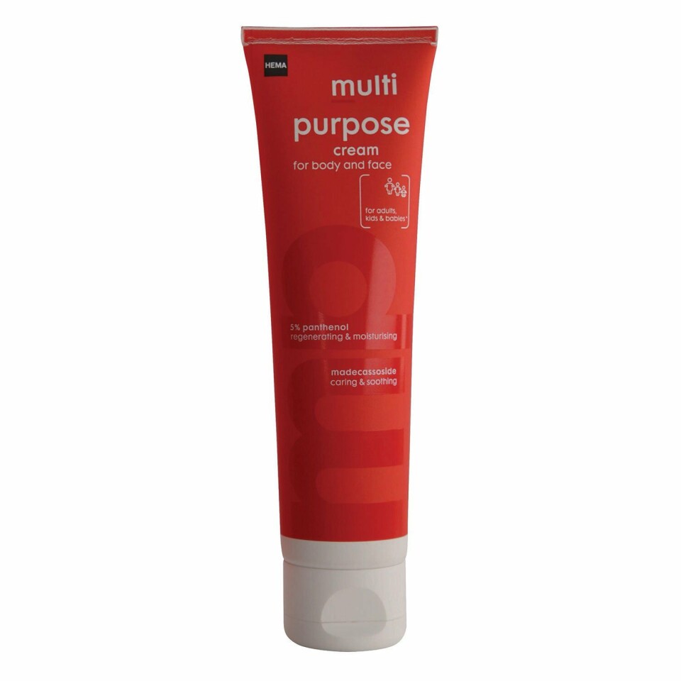 Multi purpose cream: € 9. Multi purpose cream HEMA