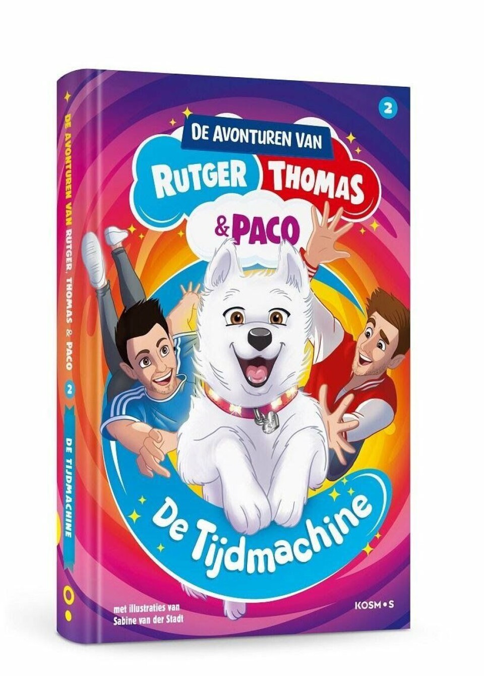 Rutger Vink en Thomas van Grinsven komen met tweede kinderboek: De Tijdmachine