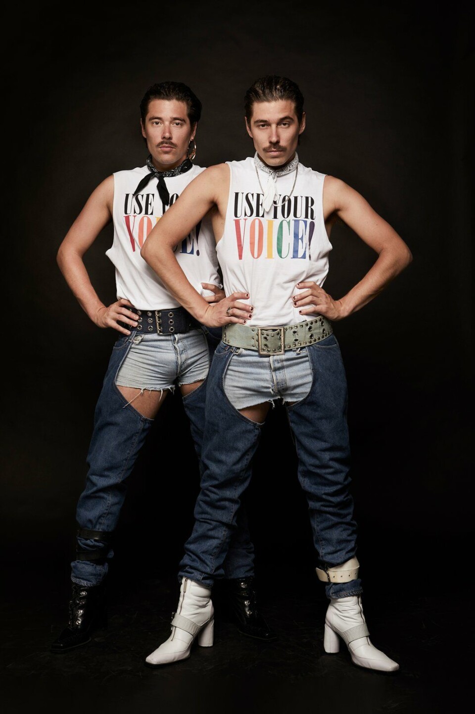 Sander & Maurice de Graaf, beter bekend als dj-tweeling Doppelgang. Doppelgang Levi's Pride 2020