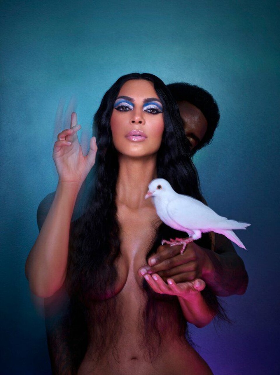 Mary Magdalene receives the Holy Spirit - David LaChapelle Mary Magdalene receives the Holy Spirit