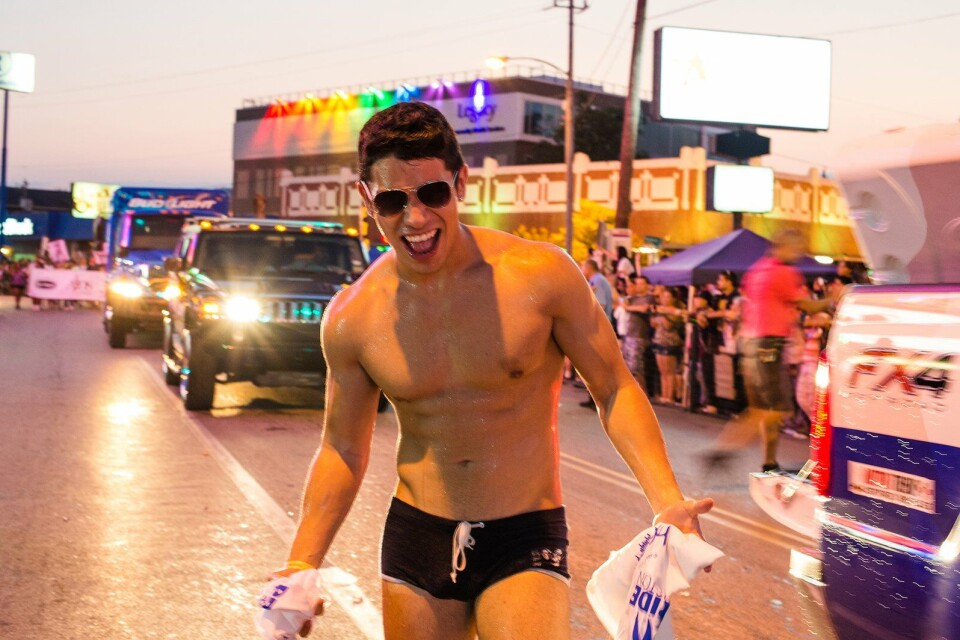 Pride Houston trekt inmiddels zo'n 700.000 bezoekers. pride parade houston