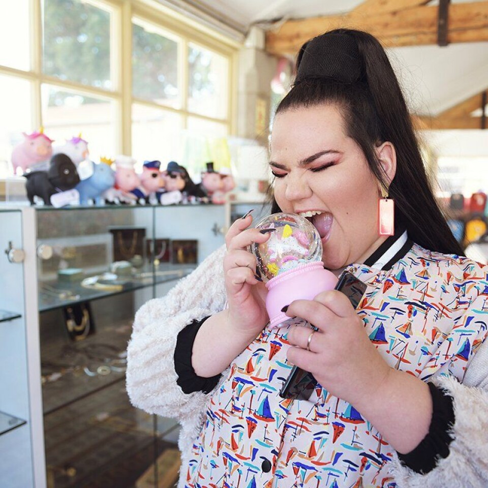 Netta's tour de Tel Aviv