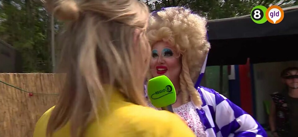 Video: Drag queens voelen zich thuis op de Zwarte Cross