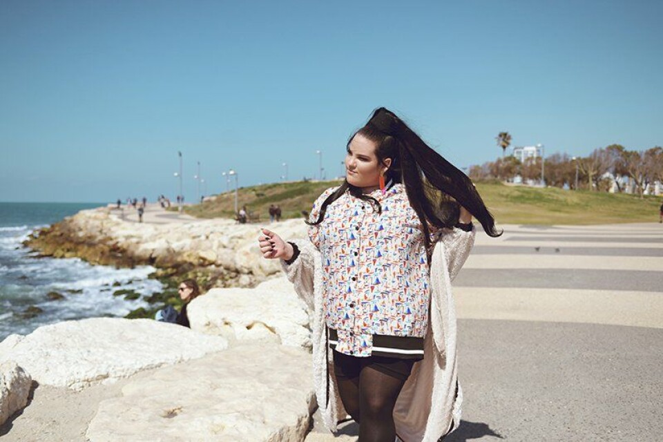 Netta's tour de Tel Aviv