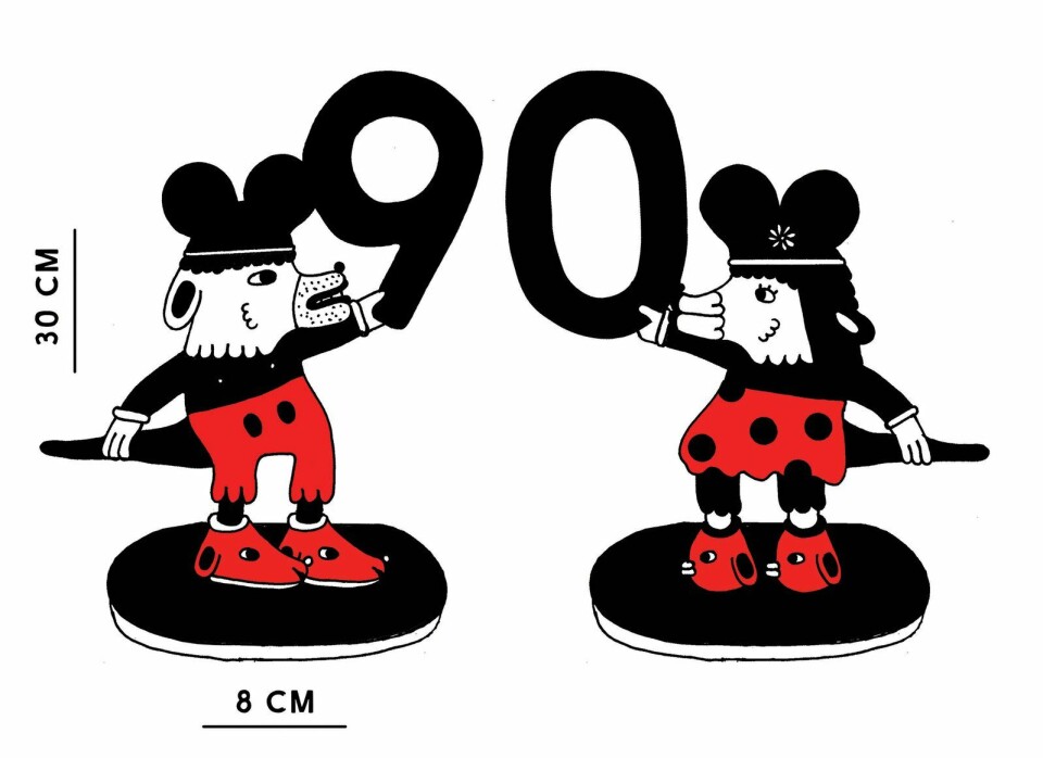 Kunstenaar Sasa Ostoja. Sasa Ostoja - Mickey MOAM