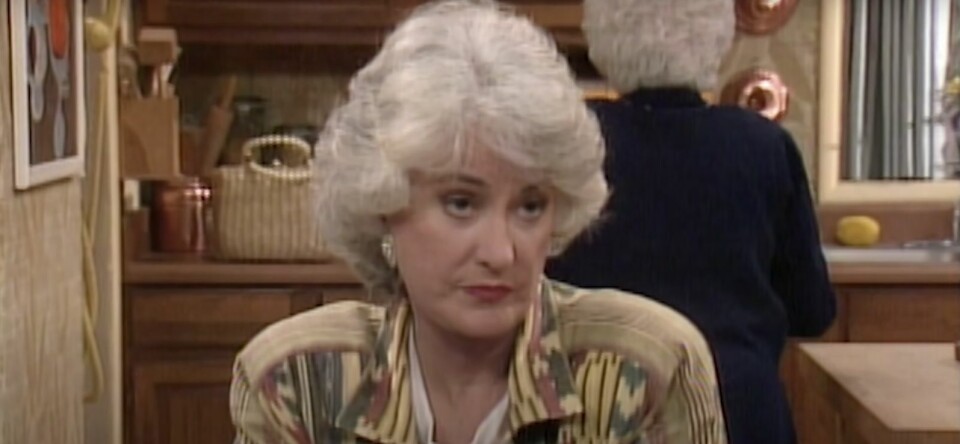 Very vintage: Dorothy’s woedende oneliners uit Golden Girls
