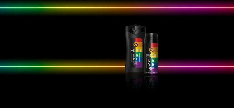 Speciaal voor Pride: de Unite Love is Love bodyspray van AXE