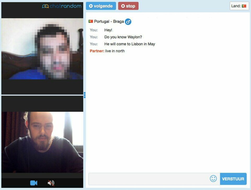 Gay Chatroulette Portugal