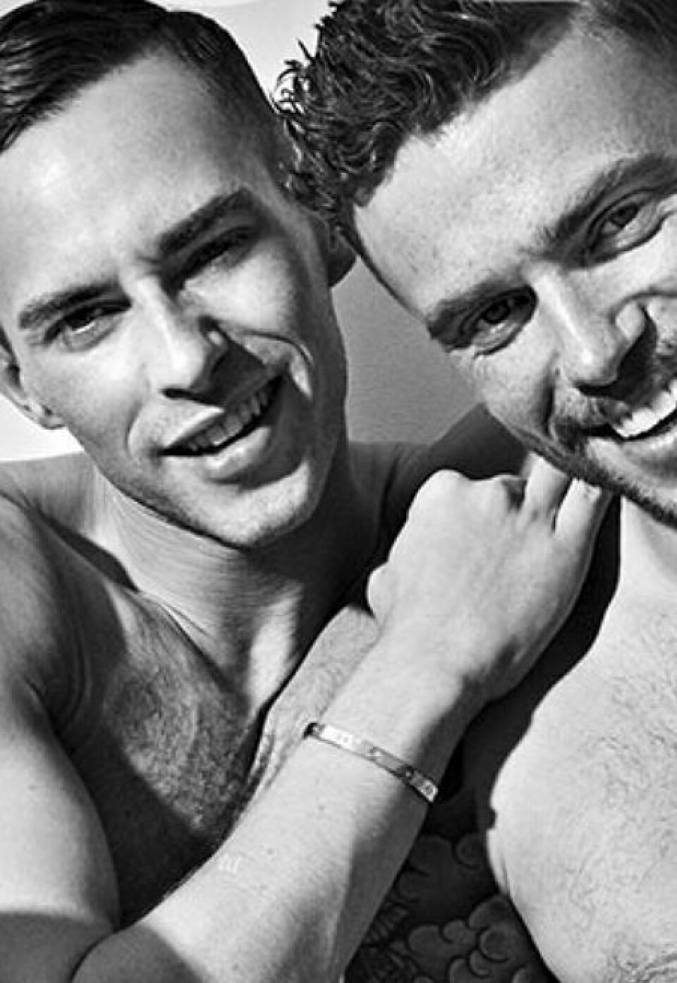 Gus Kenworthy en Adam Rippon doen zwembad-shoot