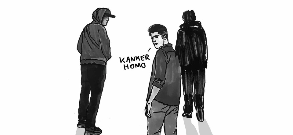 Dit gaat er door je heen als iemand je uitscheldt voor 'kankerhomo'