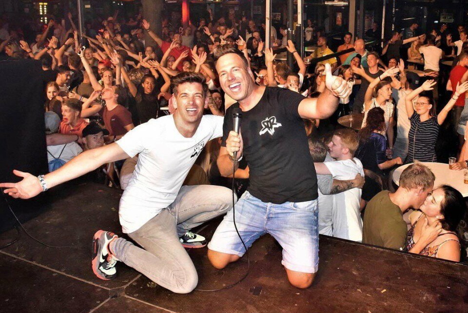 Barry en Menno tijdens RadioRave Summertour 2018 / foto: Instagram Barry queers weekendtips patty pam pam