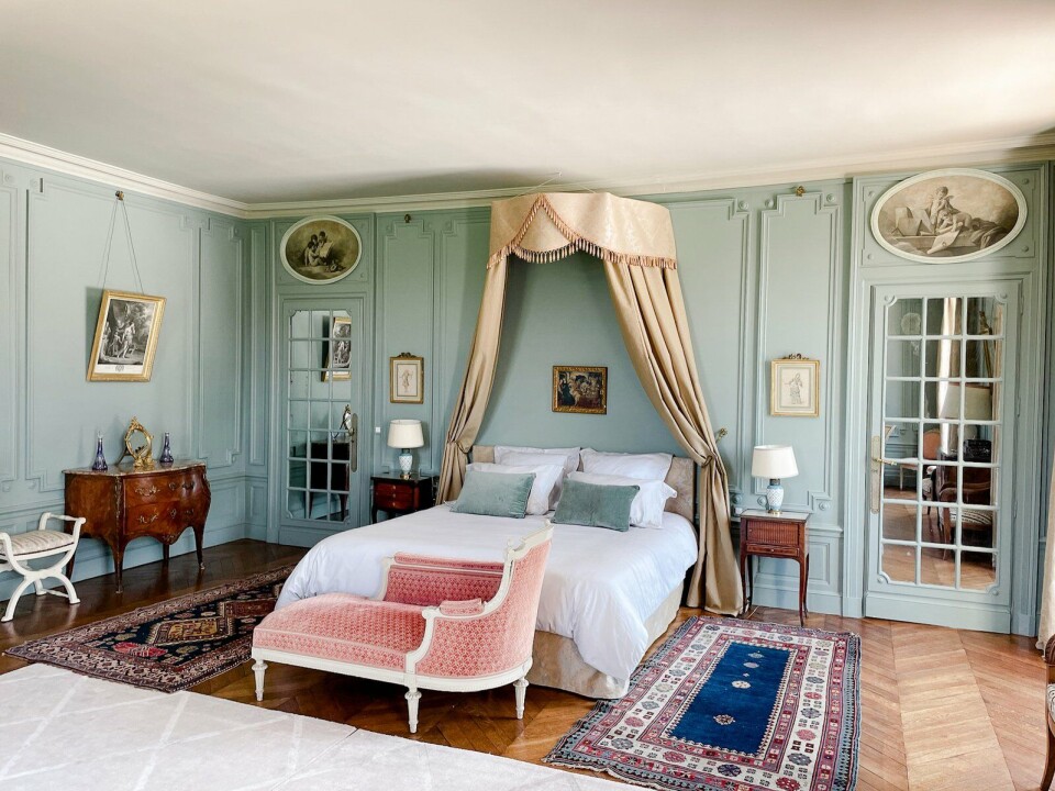 La chambre azure.