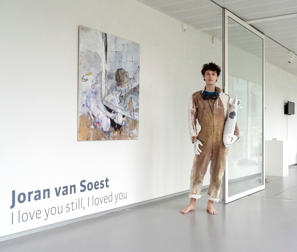 Joran maakt een expositie over liefdesverdriet