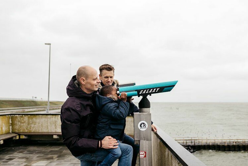 Happy Family on tour Afsluitdijk