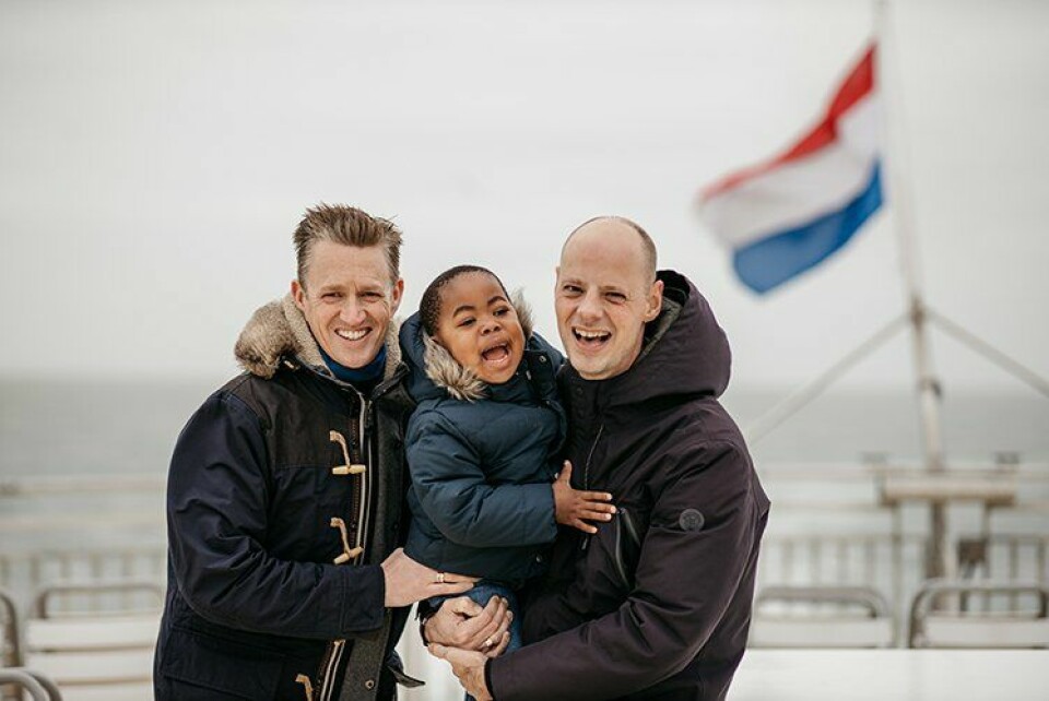 Happy Family on tour veerboot Vlieland