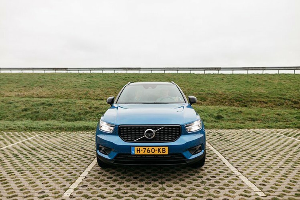 Happy Family on tour Volvo XC40