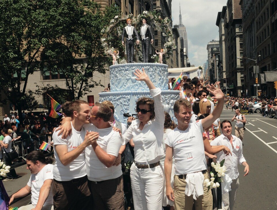 Dittrich bij Pride New York