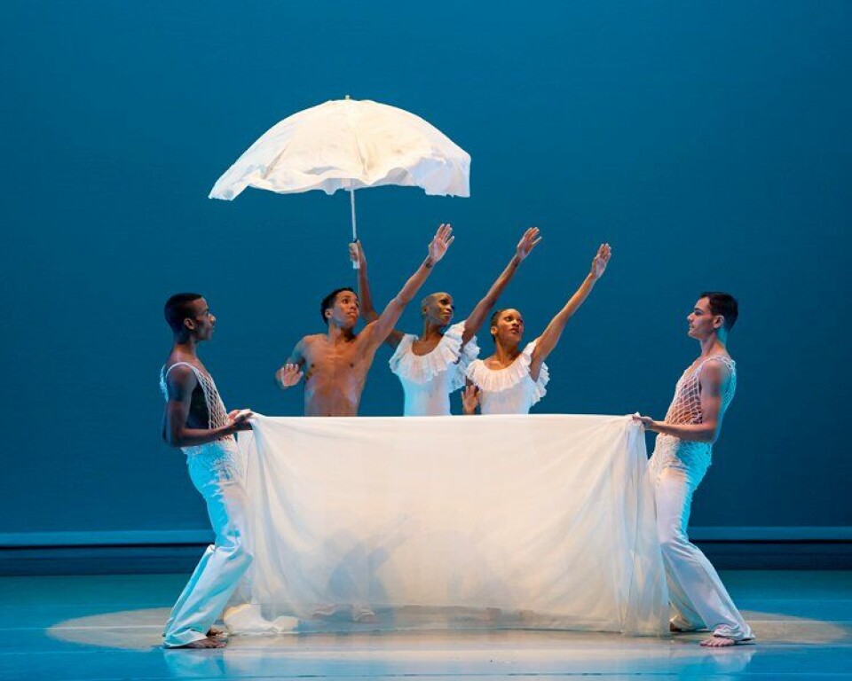 Alvin Ailey American Dance Theater in Alvin Aileys Revelations