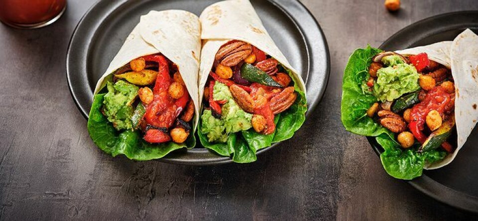 Recept: vega fajita wraps met groenten en pecannoten