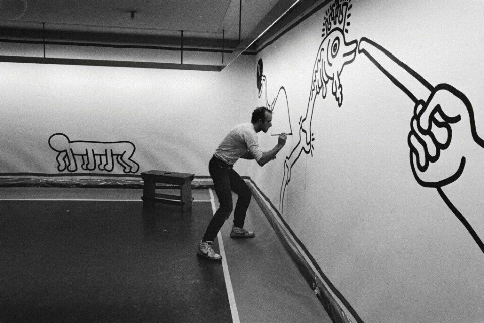 Keith Haring in het Stedelijk Museum