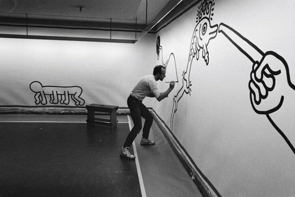 Keith Haring in het Stedelijk Museum Keith Haring in het Stedelijk Museum