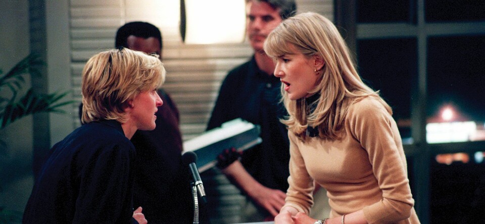 Actrice Laura Dern zat jaar zonder werk na lesbische rol in ‘Ellen’