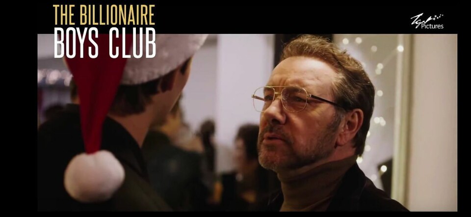 Kevin Spacey toch te zien in nieuwe film The Billionaire Boys Club
