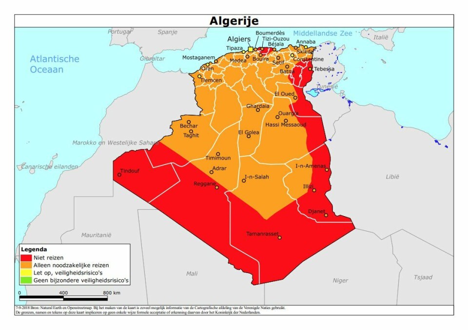 Reisadvies Algerije Reisadvies Algerije