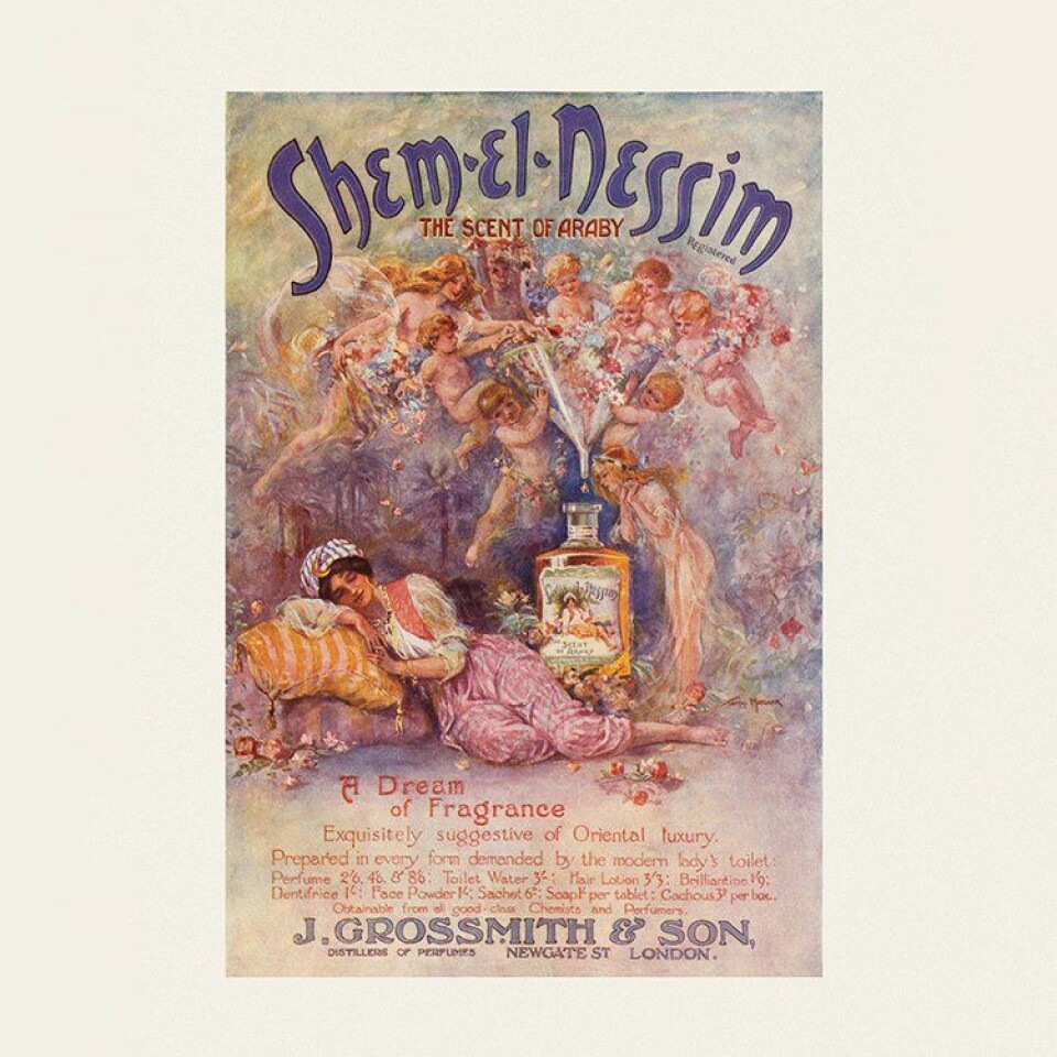 Advertentie Shem-el-Nessim uit 1906 Grossmith