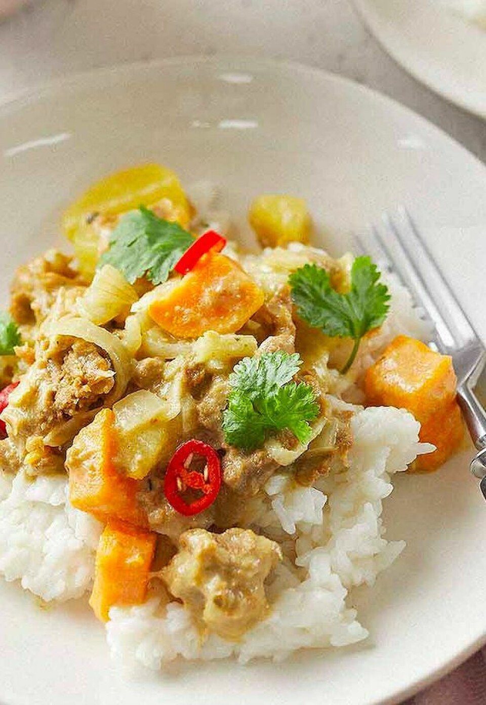 Recept: vegan curry met zoete aardappel