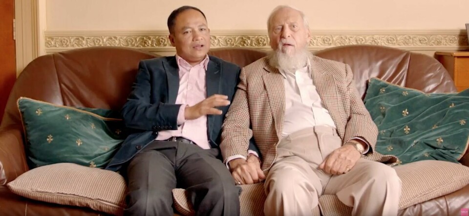 George is ver in de negentig en heeft hiv. Hoe is dat?