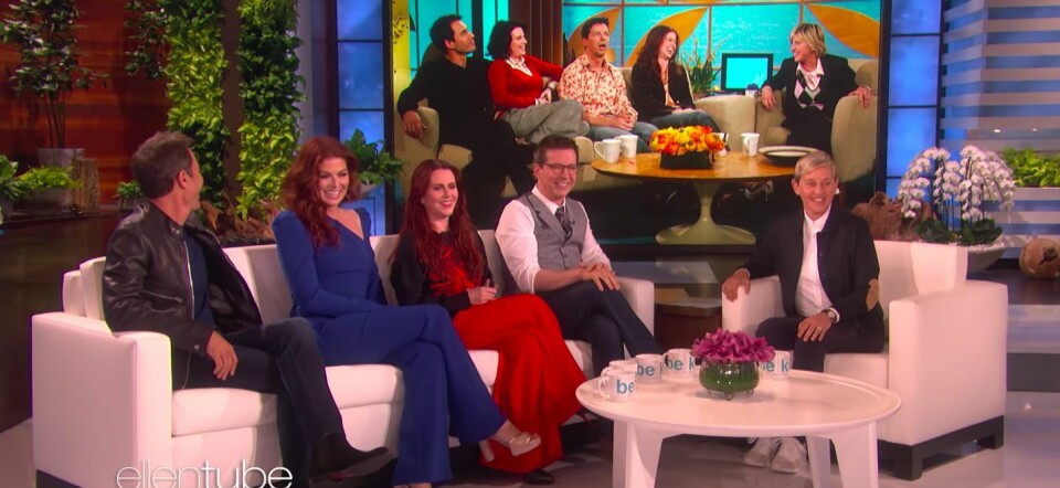 Video: de cast van Will & Grace blikt terug bij Ellen