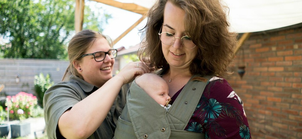 Saskia en Mandy werden moeders met behulp van een C-donor
