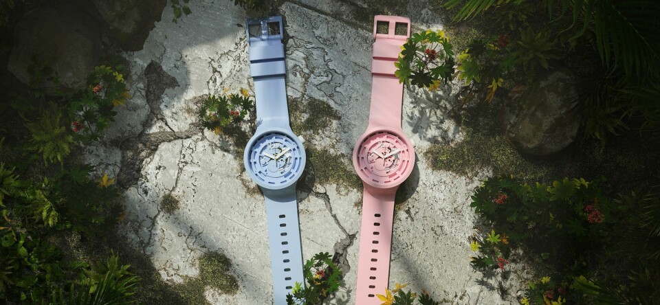 Dit horloge bestaat voor twee derde uit keramiek