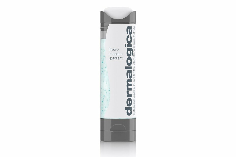 Een tube Hydro Masque Exfoliant (50ml) kost 68 euro. Hydro Masque Exfoliant tube