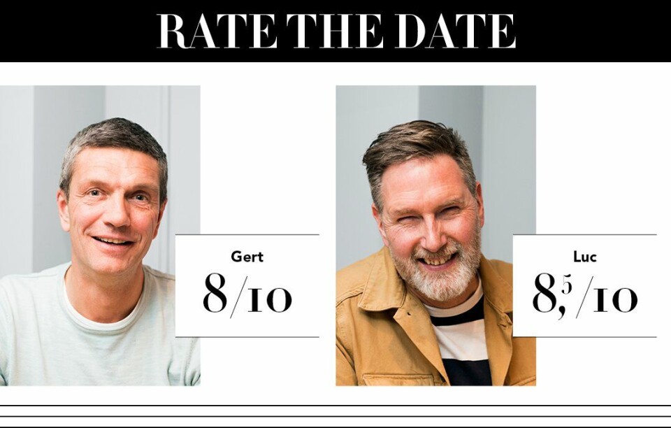 Blind date Gert & Luc Blind date Gert & Luc