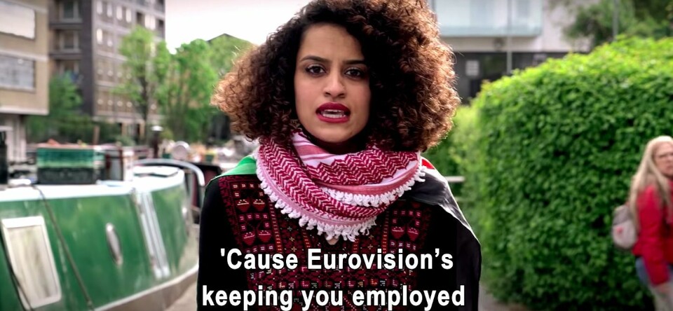 Palestijnse zangeres zingt lied: ‘Madonna, Don’t Go’
