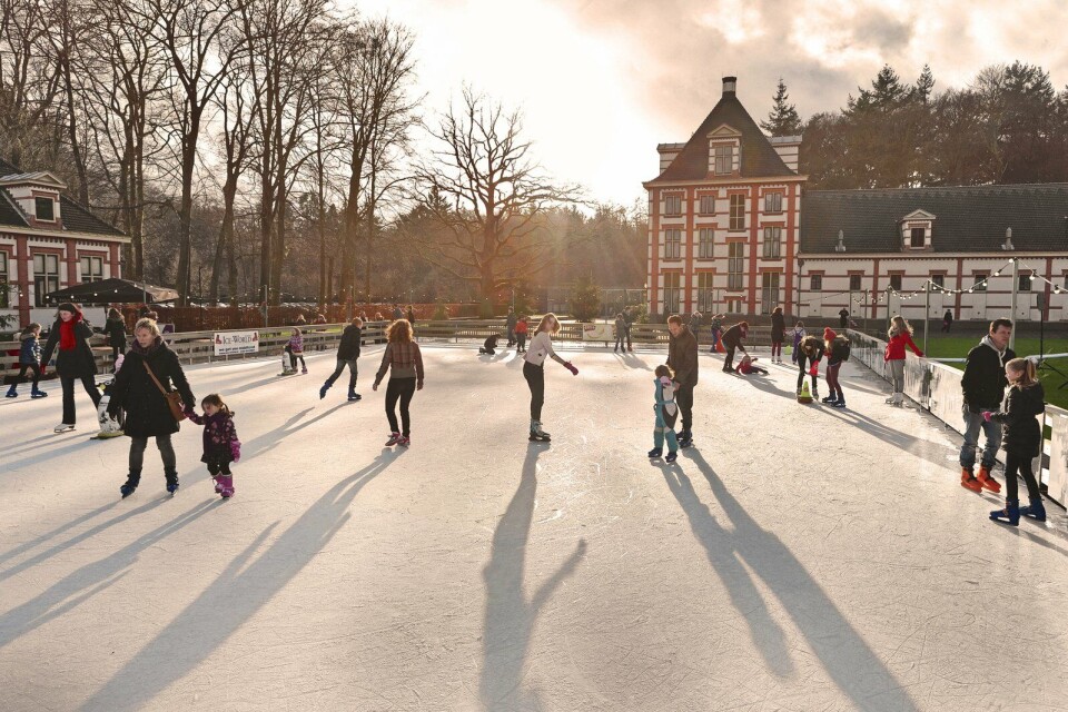 Schaatsen bij Winterpaleis Het Loo