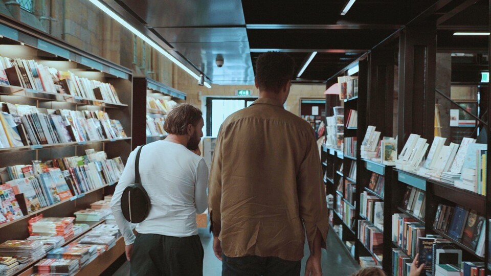 Maurits de Bruijn en Don Yaw Kwaning bij Boekhandel Dominicanen in Maastricht