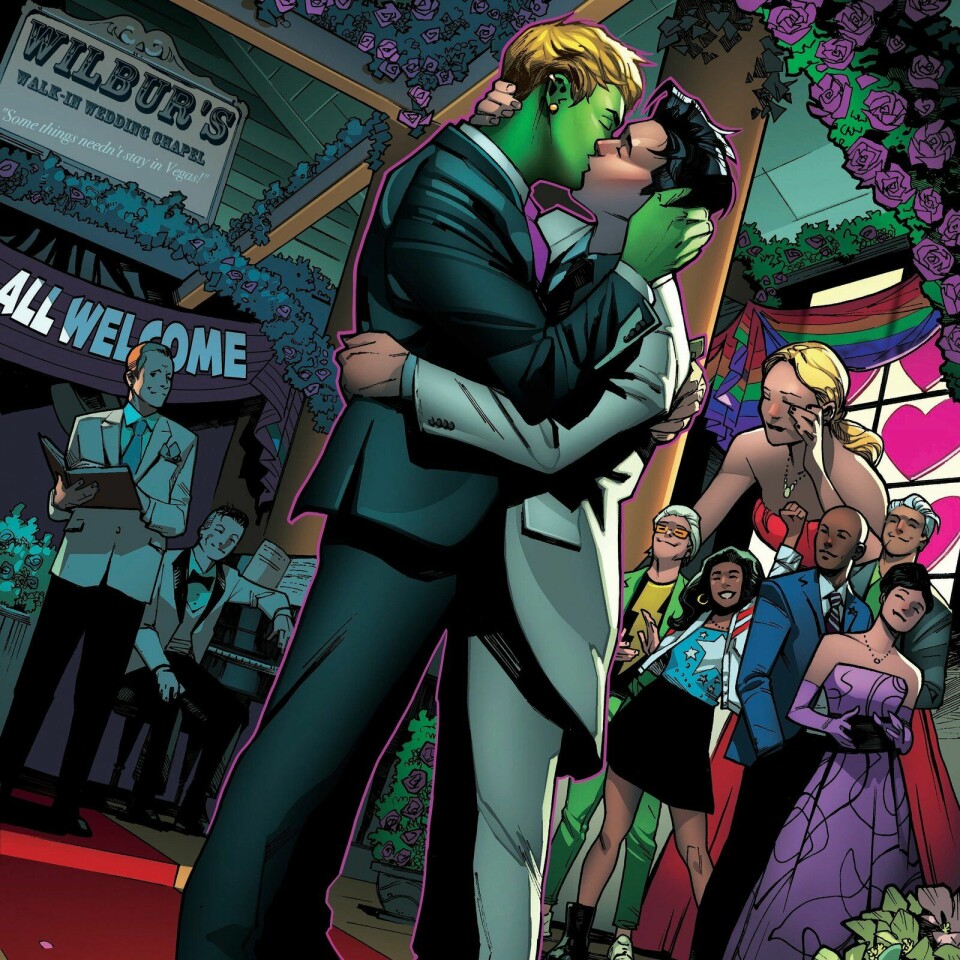 Hulking en Wiccan: Marvels eerste same-sex superheldenstel dat trouwde