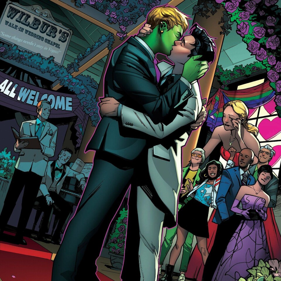 Hulking en Wiccan: Marvels eerste same-sex superheldenstel dat trouwde