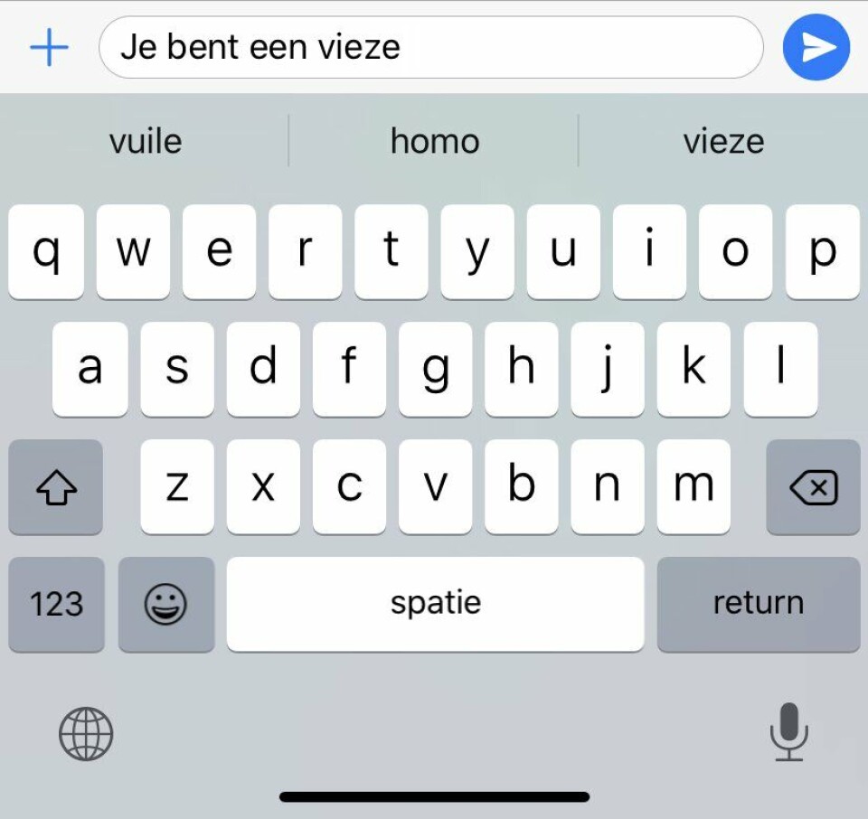 iPhone vieze homo